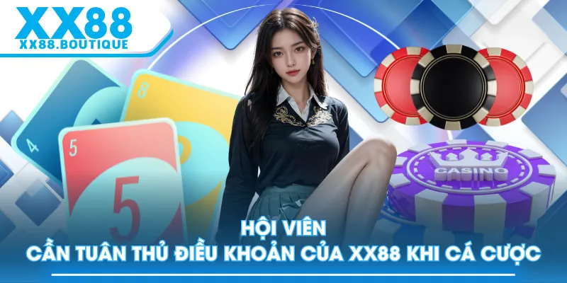Hội viên cần tuân thủ điều khoản của XX88 khi cá cược